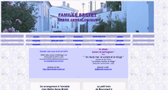 Desktop Screenshot of famille-bretet.net